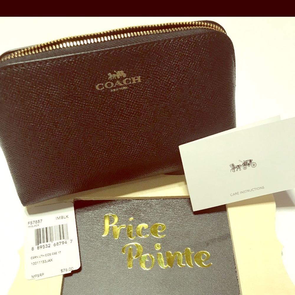 Coach Cosmetic Bag Brand New
